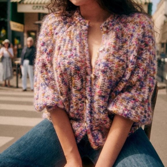 NWT Sezane Emilie Cardigan XXS - Picture 1 of 5